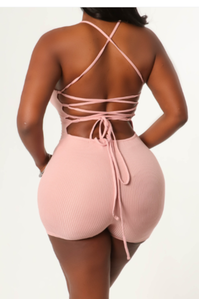 Alani Romper - Pink